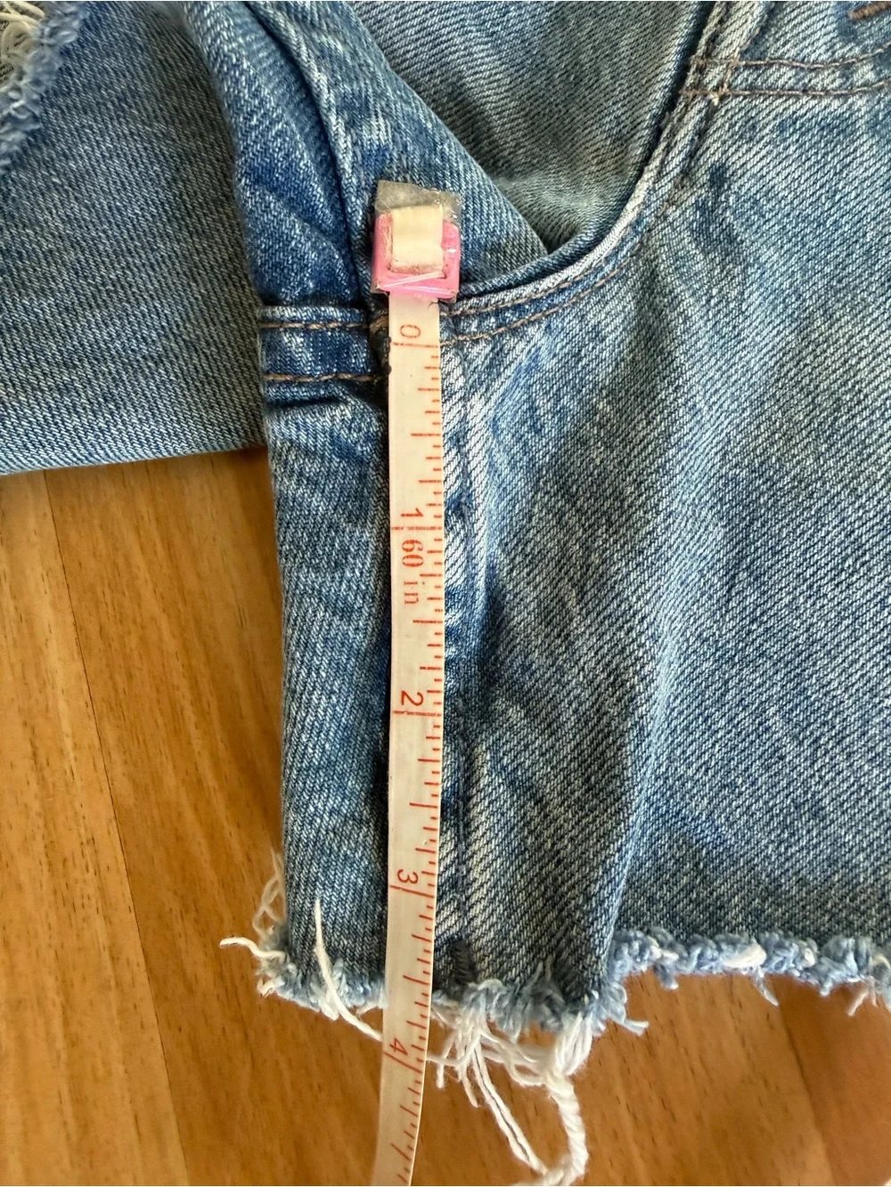 Mother The Skipper Short N’ Long Fray Shorts in Leap at the Chance - 29